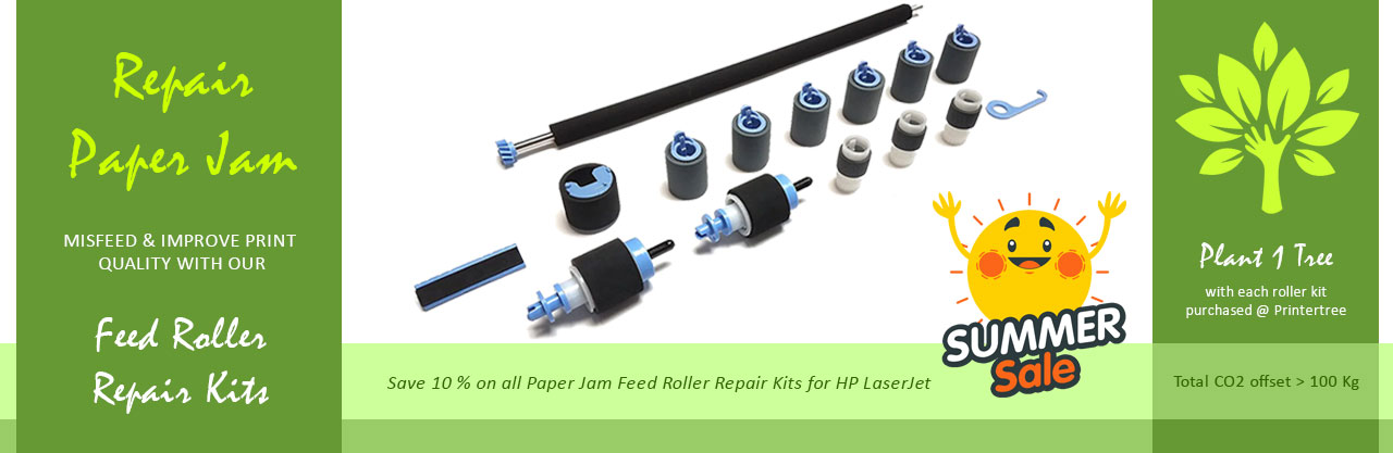 Paper Jam Feed Roller Repair Kits - Summer Sale